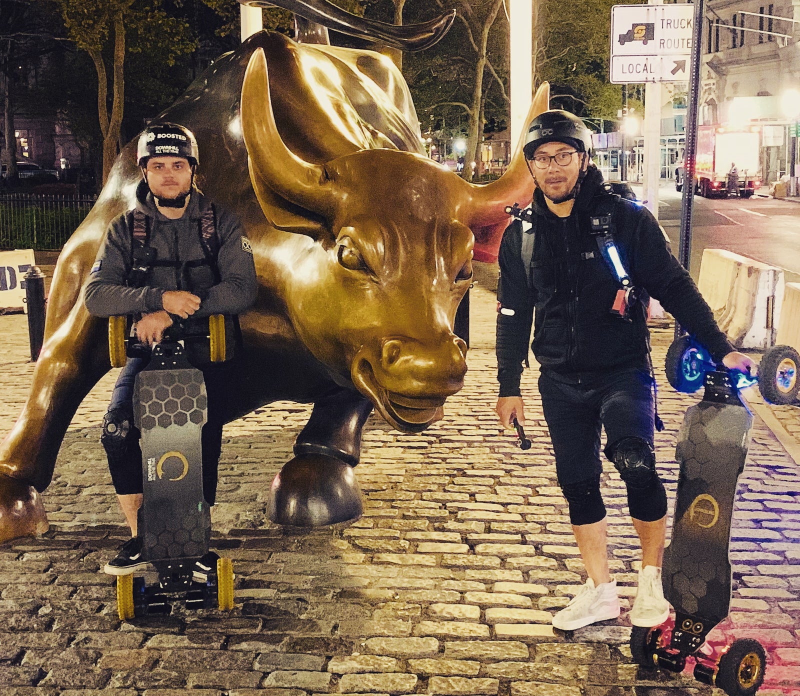 Robin, Raging Bull, Daniel in New York