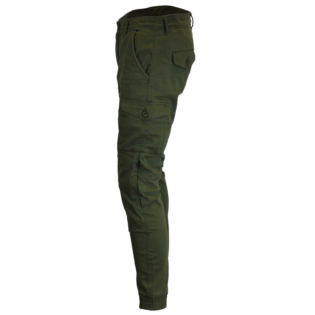 Green armored cargo pants