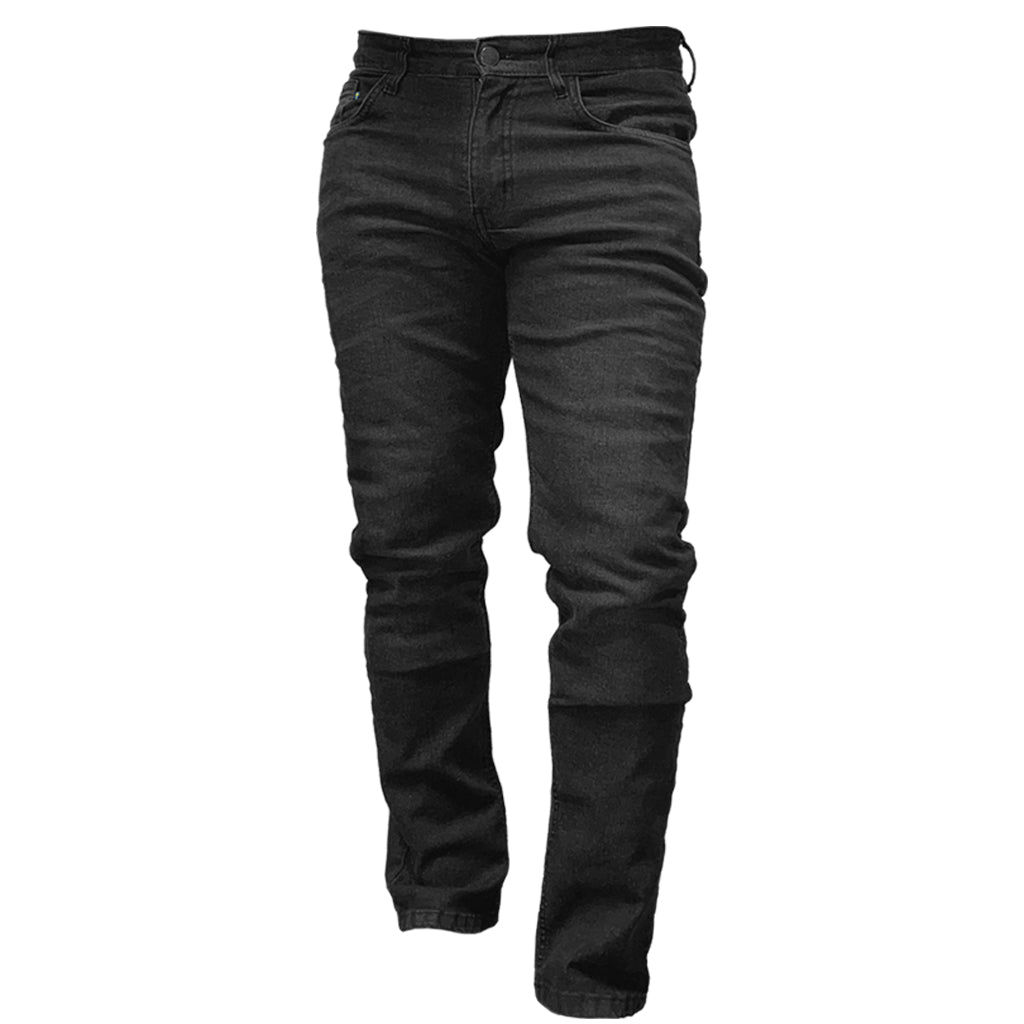 Armored jeans in black